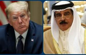 ترامپ پاداش پادشاه بحرین را داد!