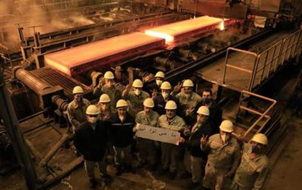 فولاد مبارکه بزرگترین تولیدکننده آهن اسفنجی در جهان