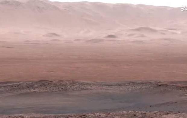 تصویری دیدنی از غروب آفتاب در مریخ