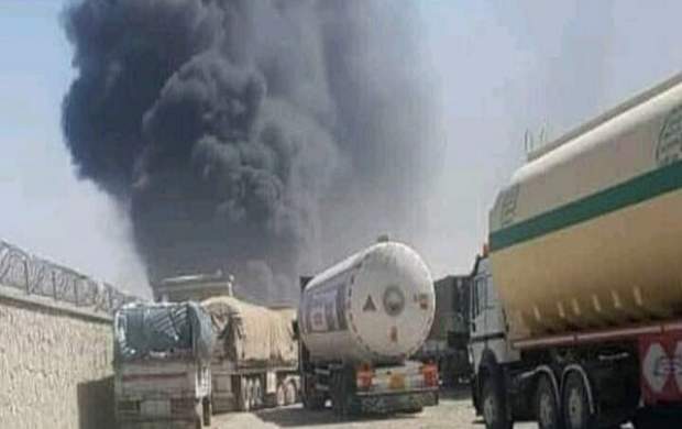 آتش سوزی در گمرک «فراه» در مرز افغانستان