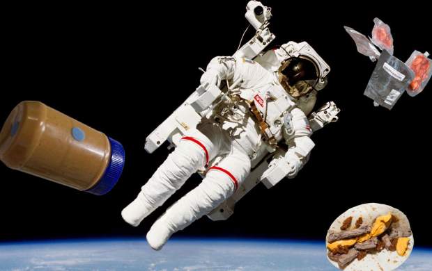 ۷ غذایی که در سفرهای فضایی ممنوع است