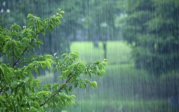 بارش باران در نقاط مختلف کشور طی امروز