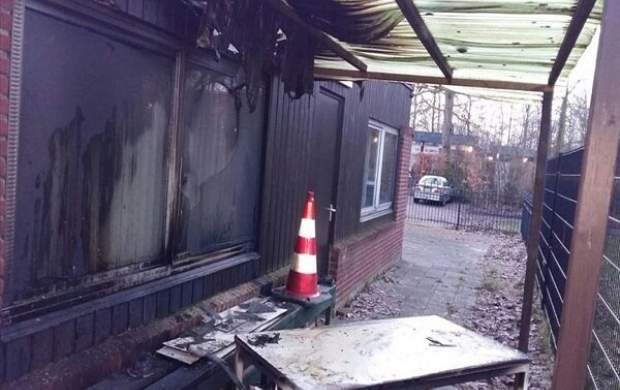 اسلام‌ستیزی در غرب/ یک مسجد در هلند به آتش کشیده شد