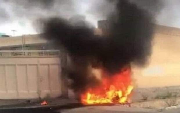 سقوط یک پهپاد در شاهین‌شهر اصفهان