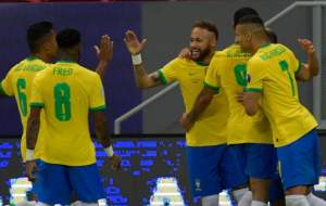 پیروزی پرگل برزیل در افتتاحیه کوپا آمه‌ریکا