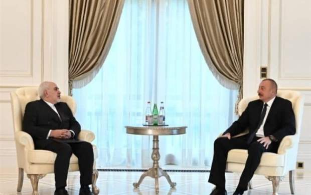 ظریف با «الهام علی اف» دیدار کرد