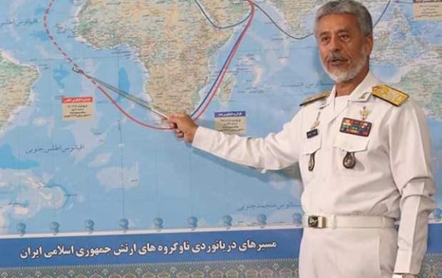 ناوشکن تمام ایرانی در اقیانوس اطلس