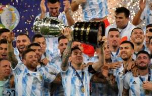 قهرمانی آرژانتین با غلبه بر برزیل
