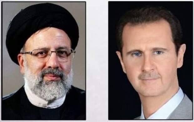گفت‌وگوی تلفنی بشار اسد با ابراهیم رئیسی
