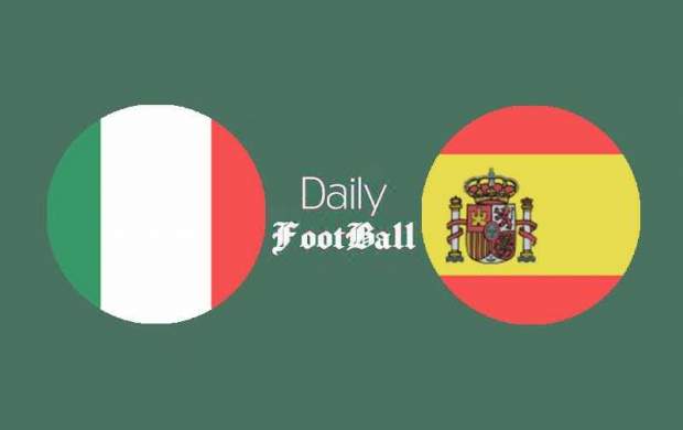 خلاصه بازی ایتالیا و اسپانیا +ضربات پنالتی