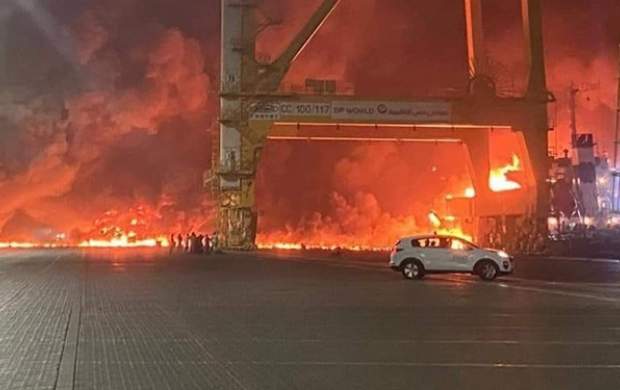 واکنش دولت امارات به انفجار مهیب بندر «دبی»
