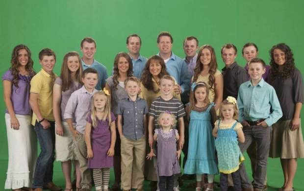 الگوسازی تلویزیون آمریکا با خانواده ۱۹ فرزندی