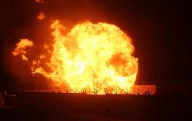 انفجار خط لوله گاز دیرالزور توسط افراد ناشناس