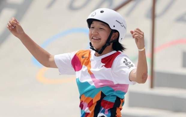 دختر ۱۳ ساله قهرمان المپیک شد