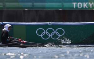 قایقران کشورمان از صعود به فینال المپیک بازماند