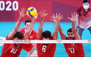 دومین باخت والیبال ایران در المپیک