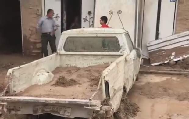 خسارات سیل ناگهانی در روستاهای قزوین