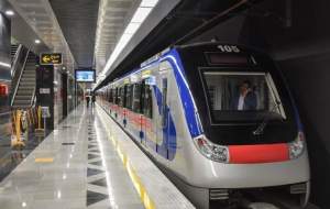 مترو تهران در اولین روز محدودیت‌ها +تصاویر