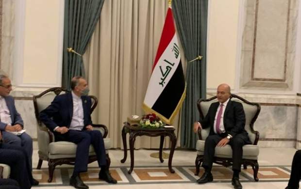 تقدیر رئیس جمهور عراق از حمایت های ایران