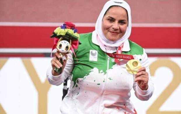 فریاد شادی بانوی ایرانی بعد از رکوردشکنی