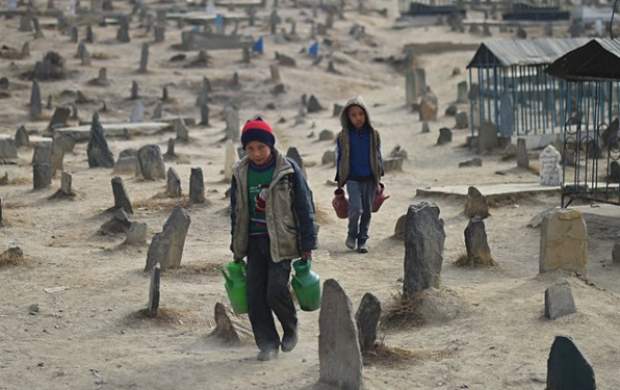 یک میلیون کودک افغان در معرض مرگ