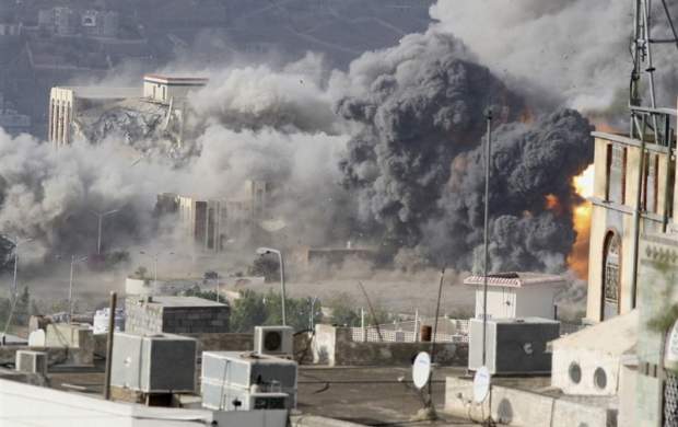 حمله جنگنده‌های سعودی به انبار دارو در صنعاء