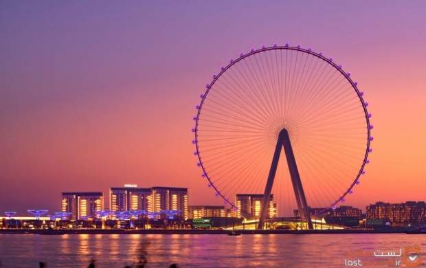 بزرگترین چرخ و فلک دنیا در دبی +فیلم