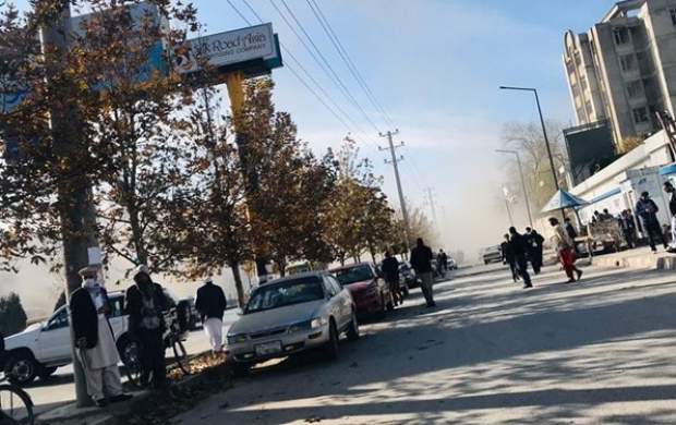 انفجار نزدیک یک مدرسه در کابل +فیلم