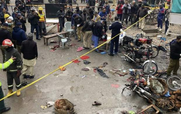 انفجار شدید تروریستی در لاهور پاکستان