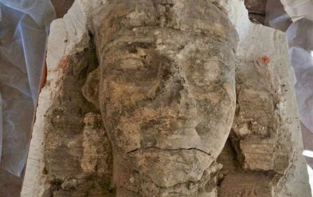 کشف ۲ مجسمه ابوالهول در مصر+عکس