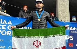 دومین طلای ایران در مسابقات یخ‌نوردی جهانی