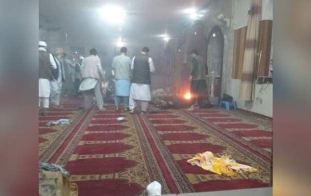 انفجار در مسجد کابل/ ۶ شهید و ۱۰ زخمی +فیلم