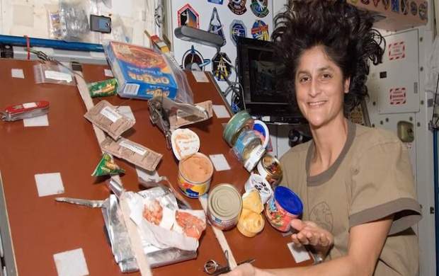 منوی غذای ایستگاه فضایی بین‌المللی