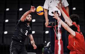شکست سنگین والیبالیست های ایران مقابل ژاپن