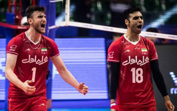 برد قاطع والیبال ایران مقابل کانادا