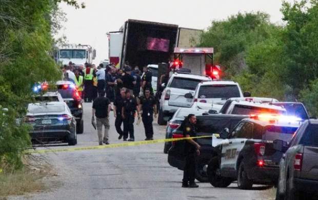 کشف ۴۶ جسد در کامیونی در آمریکا +فیلم
