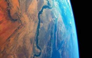 تصویر زیبای رود نیل از ایستگاه فضایی+ عکس