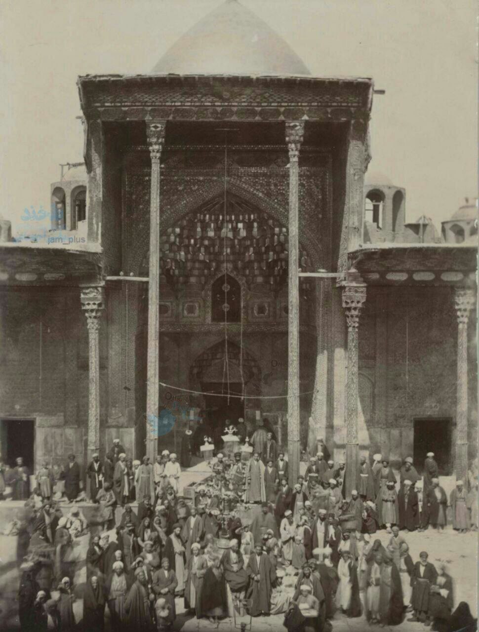 حرم امام حسین (ع) در ۱۱۰ سال پیش + عکس