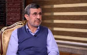 احمدی نژاد عقب نماند