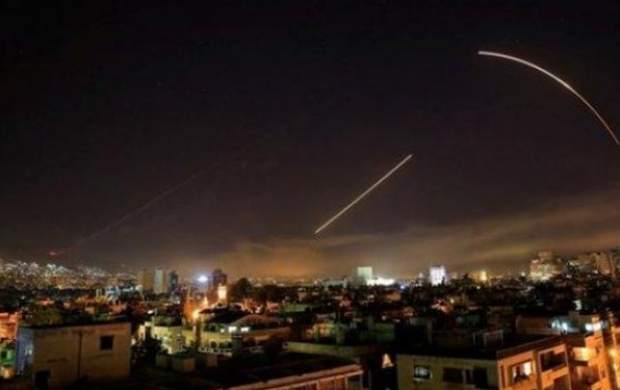 حمله موشکی اسرائیل به سوریه+ عکس و فیلم