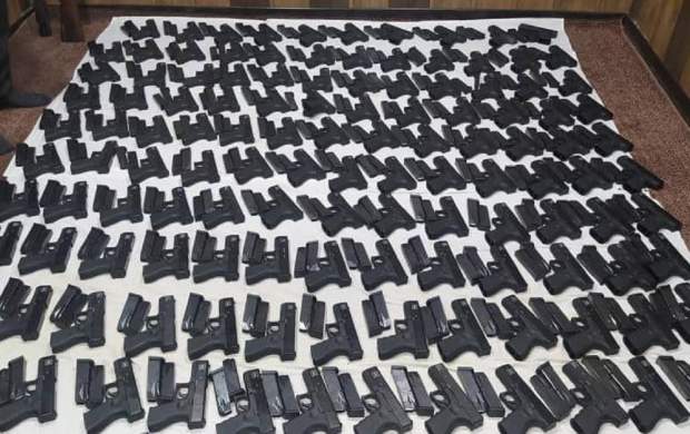 ۱۴۰ قبضه سلاح در شهرستان شوش کشف شد