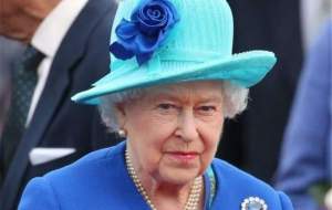 تصویر ملکه انگلیس در آسمان پیدا شد!