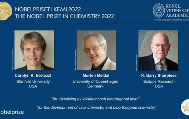 برندگان نوبل شیمی ۲۰۲۲ مشخص شد