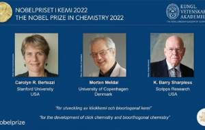 برندگان نوبل شیمی ۲۰۲۲ مشخص شد