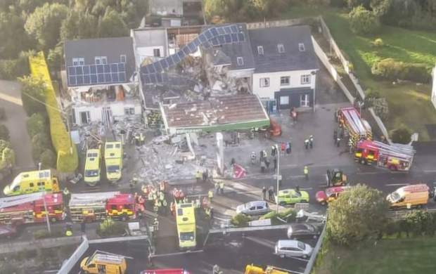 انفجار مهیب در ایرلند با ۱۰ کشته