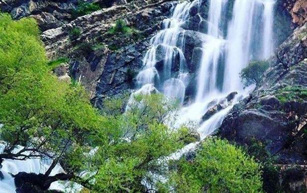 آشنایی با آبشار نوژیان در خرم آباد