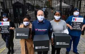 اعتصاب سراسری پرستاران در انگلیس