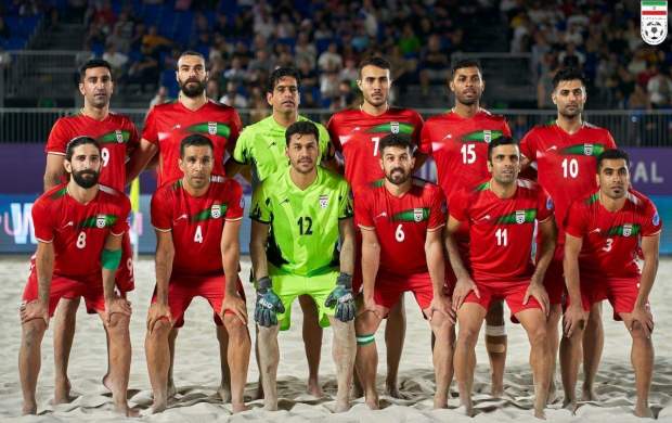 درس بازیکنان ساحلی امارات به بازیکنان ایرانی