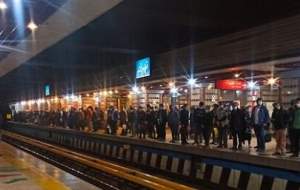 افزایش آمار تردد مسافران در متروی پایتخت