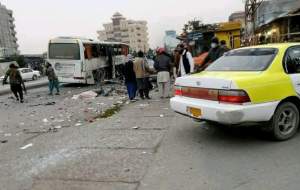 حمله تروریستی به اتوبوسی در افغانستان